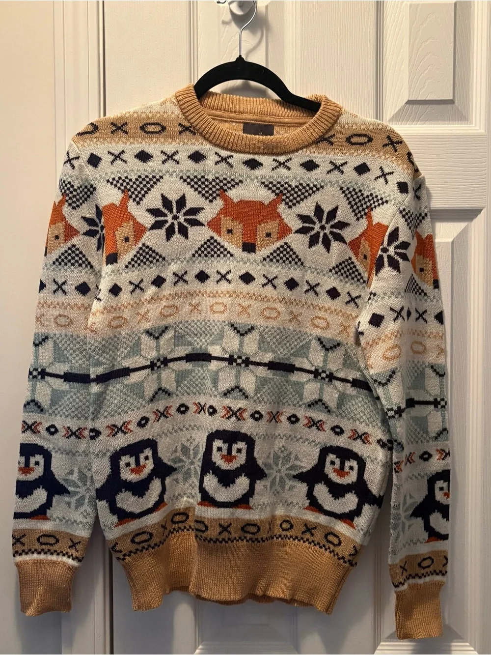 H&M Penguin Fox Sweater